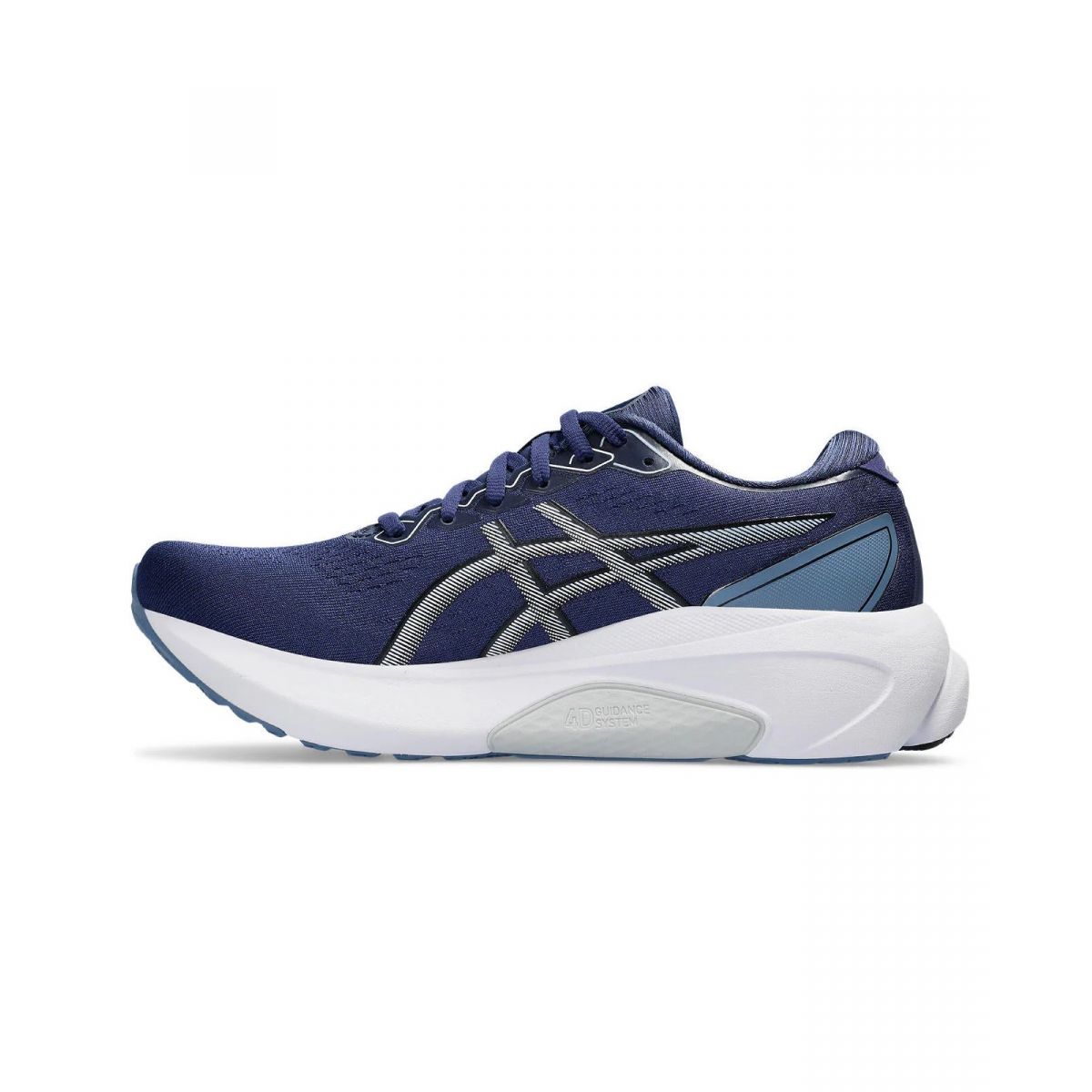 Кроссовки ASICS GEL-KAYANO 30 Plus синий белый Кроссовки ASICS GEL-KAYANO 30 Plus синий белый